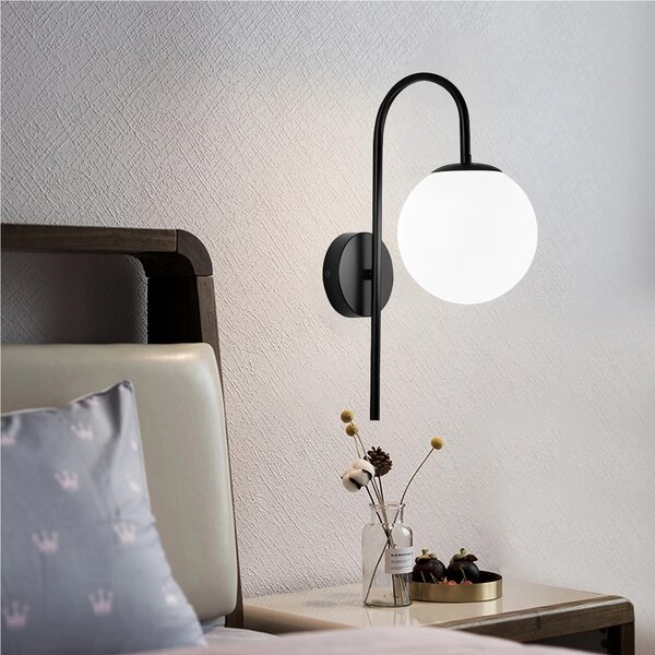 Φωτιστικό τοίχου G090-1W BLACK