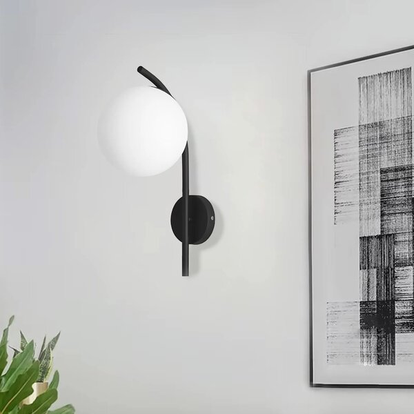 Φωτιστικό τοίχου G103-1W BLACK