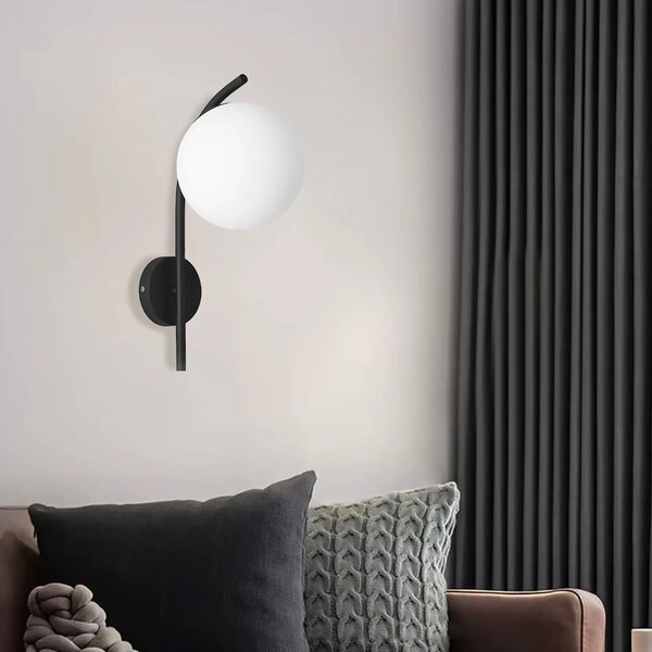 Φωτιστικό τοίχου G103-1W BLACK