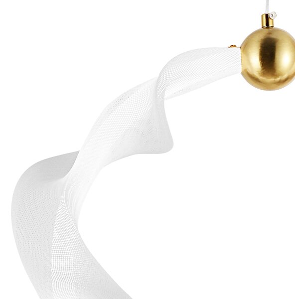 Λάμπα LED G014-1CP WHITE/GOLD