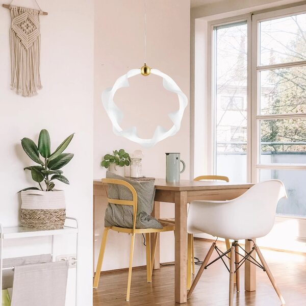 Λάμπα LED G014-1CP WHITE/GOLD