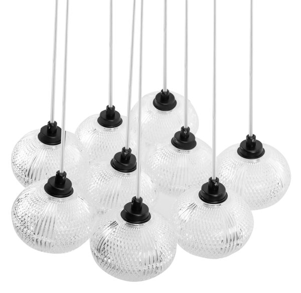 Κρεμαστό φωτιστικό MS022-9CP Black