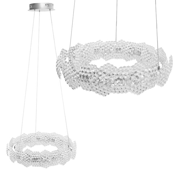 Λάμπα LED MS016-CP Chrome 47cm