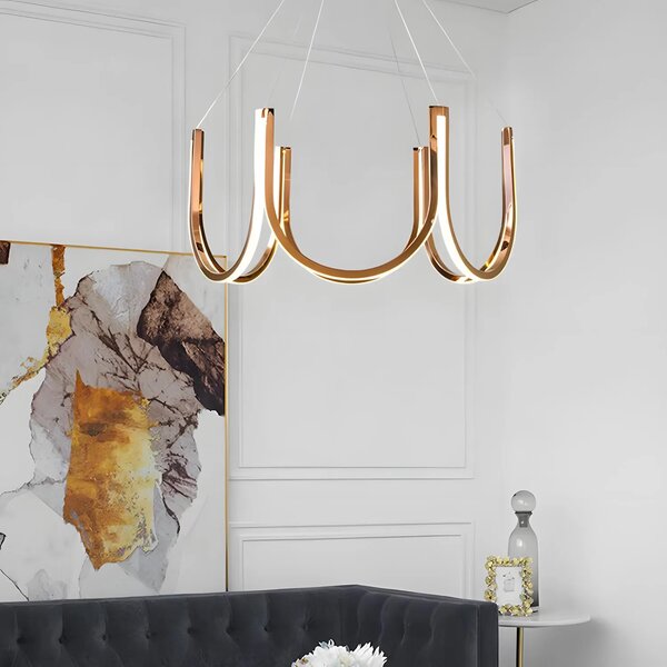 Φωτιστικό οροφής LED APP1749-CP Gold