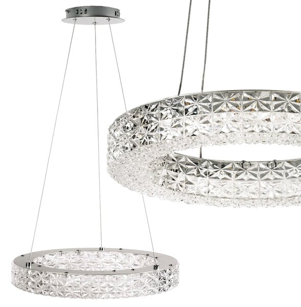 Λάμπα LED MS004-CP 40cm CHROME