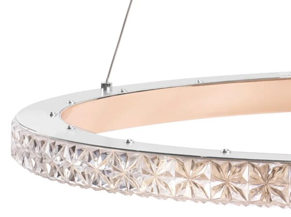 Λάμπα LED MS009-CP ROSE GOLD 59cm
