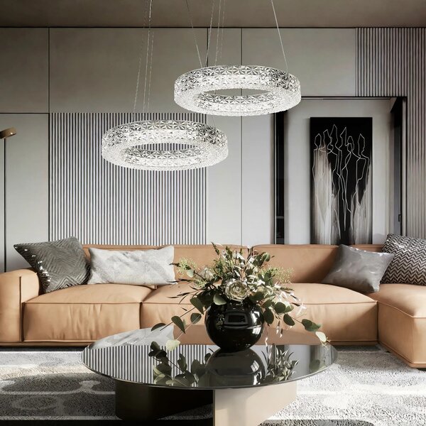 Λάμπα LED MS004-CP 40cm CHROME