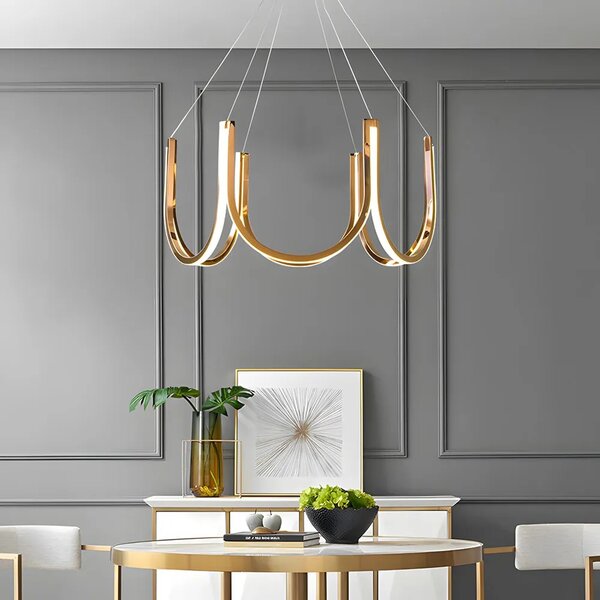 Φωτιστικό οροφής LED APP1749-CP Gold