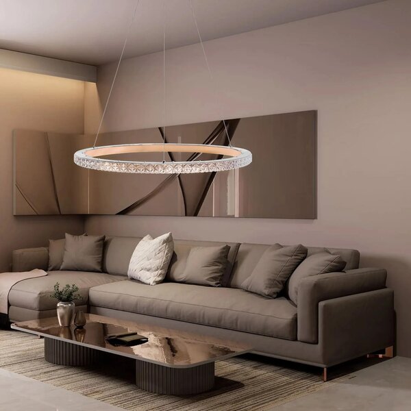 Λάμπα LED MS009-CP ROSE GOLD 59cm