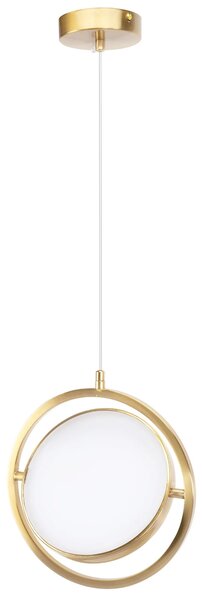 Φωτιστικό οροφής LED APP1791-CP Gold Brush