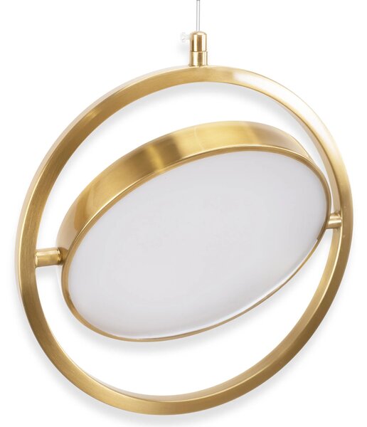 Φωτιστικό οροφής LED APP1791-CP Gold Brush