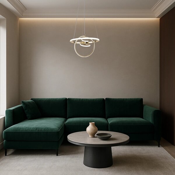 Φωτιστικό οροφής LED G066-CP Gold