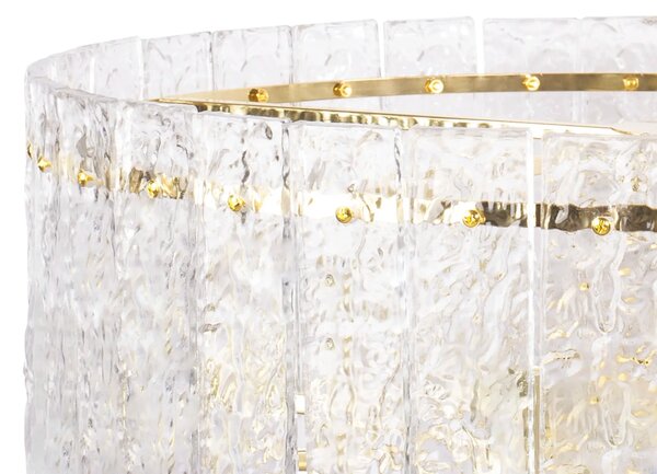 Κρεμαστό φωτιστικό με κρύσταλλα APP1779-CP 60CM Gold