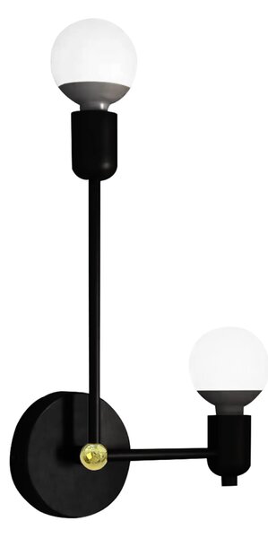 Φωτιστικό τοίχου APP1707-2W BLACK