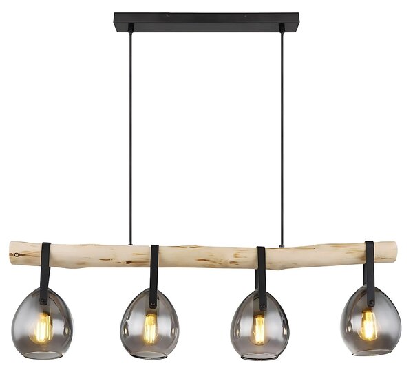 APP1775-4CP WOOD GREY Κρεμαστό φωτιστικό