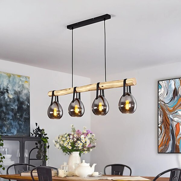 APP1775-4CP WOOD GREY Κρεμαστό φωτιστικό