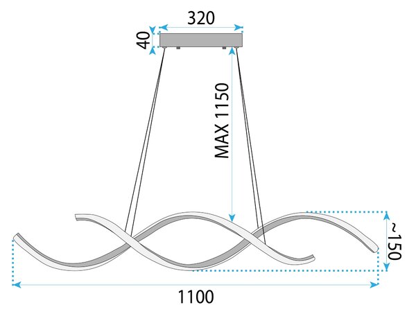 Λάμπα LED LHJ021-CP ROSE GOLD