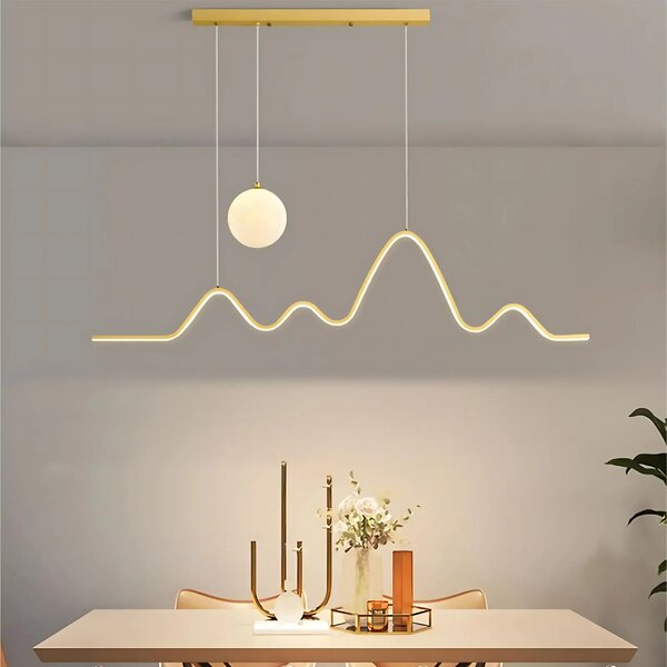 Λάμπα LED LHJ034-CP BRUSH GOLD