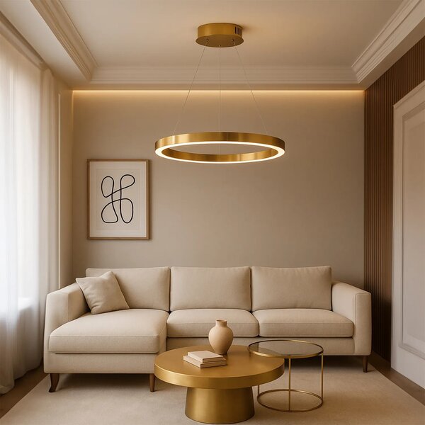 Λάμπα LED LHJ051-CP1 C BRUSH GOLD