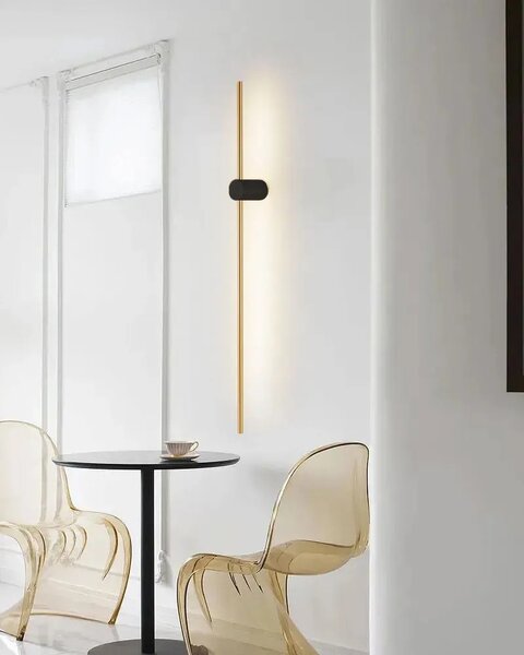 ΦΩΤΙΣΤΙΚΟ ΤΟΙΧΟΥ LED LHJ062-W BLACK GOLD