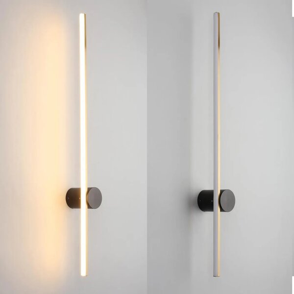 ΦΩΤΙΣΤΙΚΟ ΤΟΙΧΟΥ LED LHJ062-W BLACK GOLD