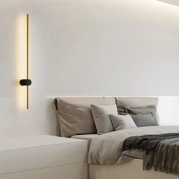 ΦΩΤΙΣΤΙΚΟ ΤΟΙΧΟΥ LED LHJ062-W BLACK GOLD