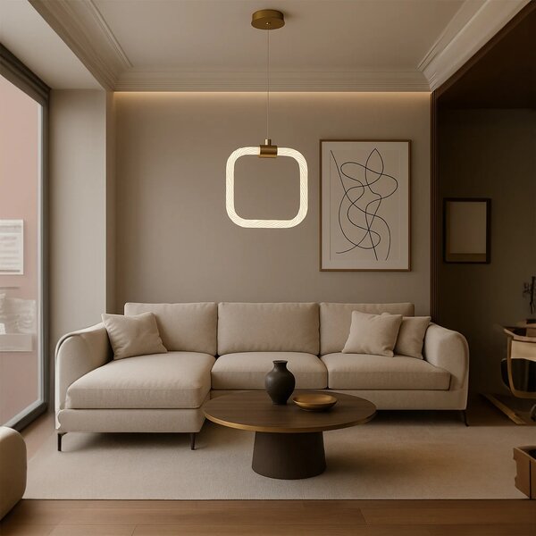 Λάμπα LED LHJ056-CP1 BRUSH GOLD