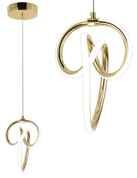 Φωτιστικό οροφής LED LHJ092-1CP Gold