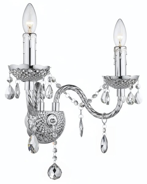 Φωτιστικό τοίχου EBT019-2W Chrome