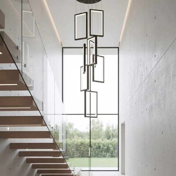 Λάμπα LED LHJ089-7CP BLACK
