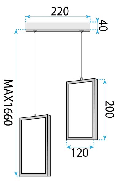 Λάμπα LED LHJ086-2CP GOLD