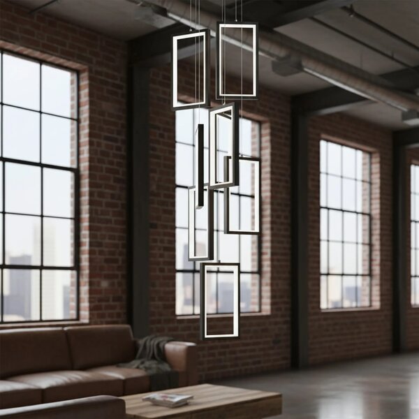 Λάμπα LED LHJ089-7CP BLACK