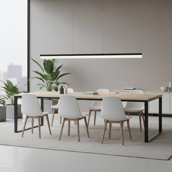 Λάμπα LED APP1695-CP 200 cm Black