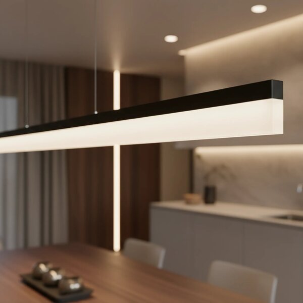 Λάμπα LED APP1695-CP 200 cm Black