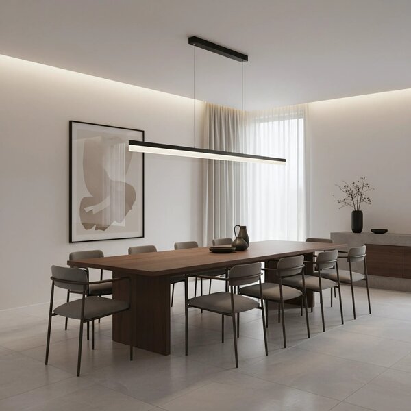 Λάμπα LED APP1695-CP 200 cm Black