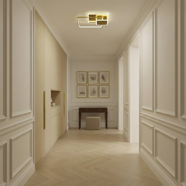 Φωτιστικό τοίχου APP1714-C Brush Gold LED