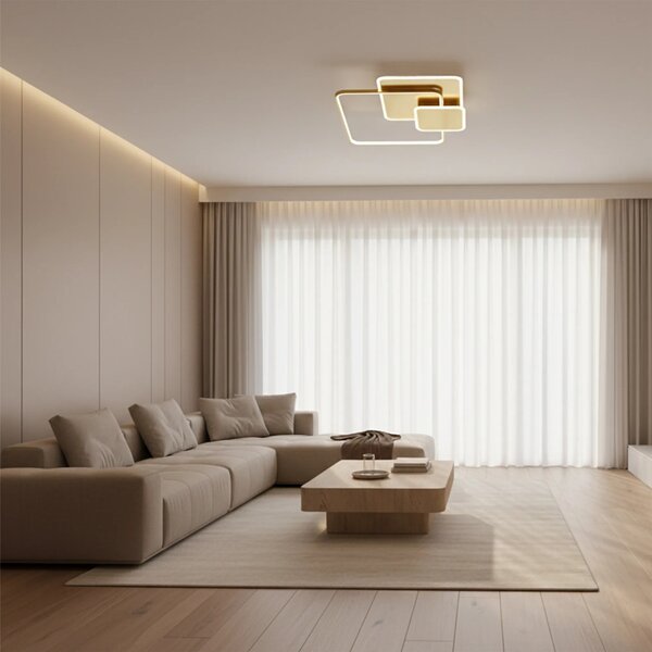 Φωτιστικό τοίχου APP1714-C Brush Gold LED