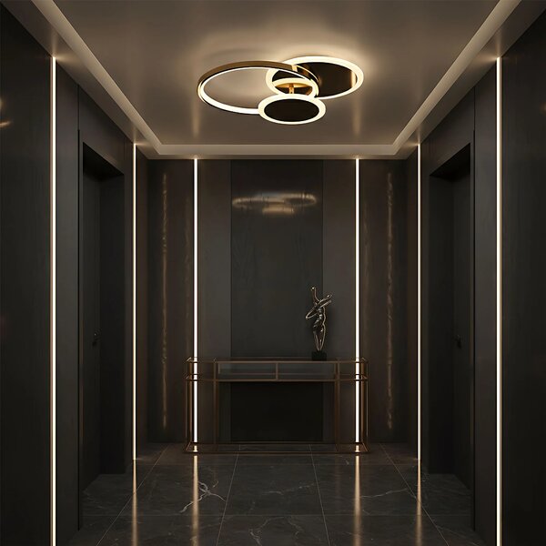 Φωτιστικό τοίχου APP1710-C Gold LED