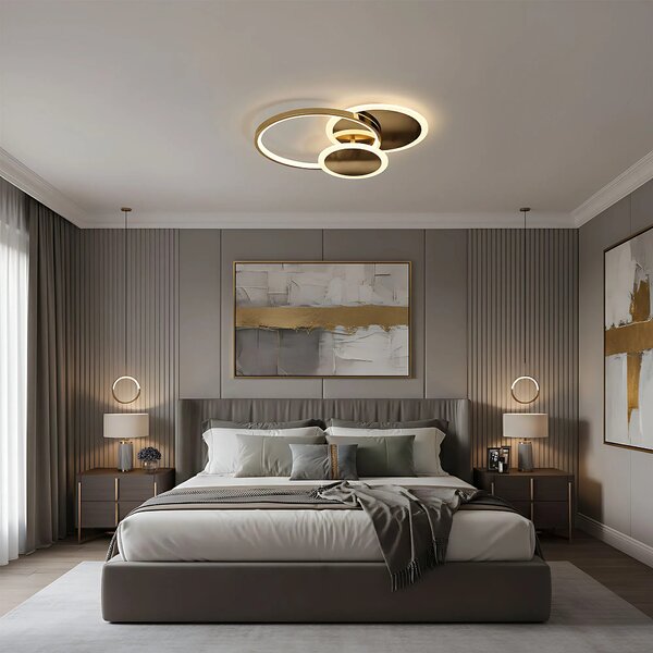 Φωτιστικό τοίχου APP1710-C Gold LED