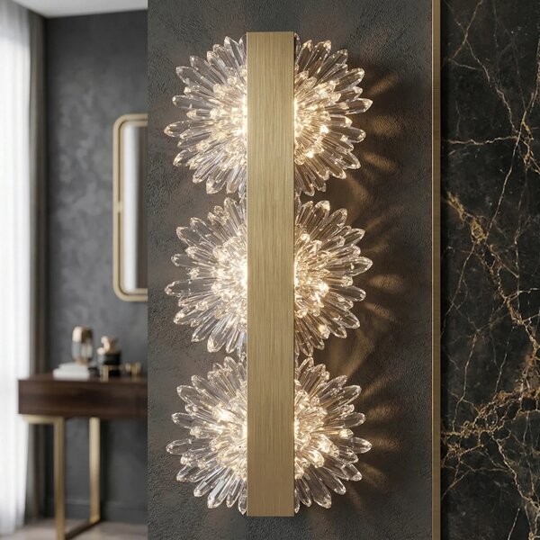 ΕΠΙΤΟΙΧΟ ΦΩΤΙΣΤΙΚΟ LED G149-3W GOLD BRUSH