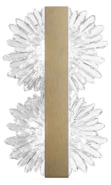 ΕΠΙΤΟΙΧΟ ΦΩΤΙΣΤΙΚΟ LED G147-2W GOLD BRUSH