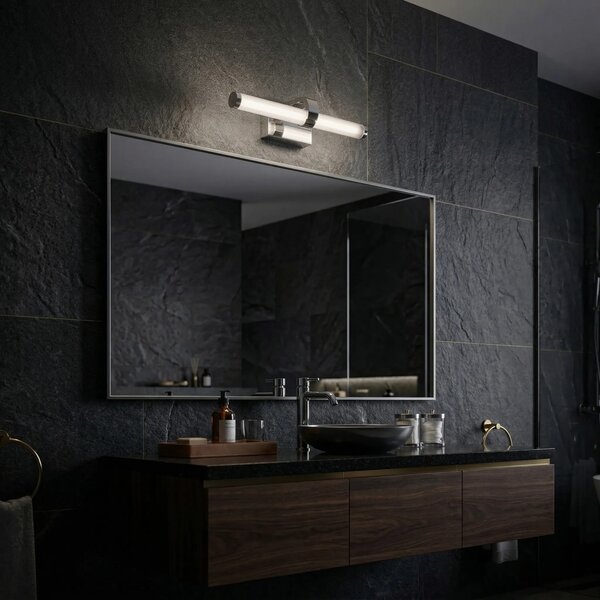 Επιτοίχο φωτιστικό μπάνιου LED APP1881-1W 40cm CHROME