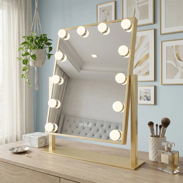 ΚΑΘΡΕΦΤΗΣ ΤΟΙΧΟΥ LED HOLLYWOOD L.Gold 30x40
