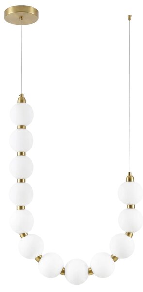 Κρεμαστό φωτιστικό οροφής LED LHJ119-CP ματ χρυσό
