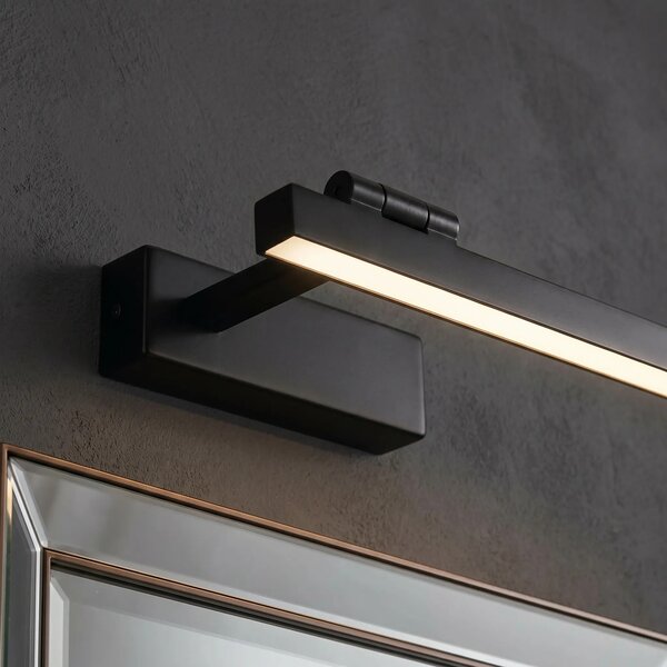 Επιτοίχο φωτιστικό μπάνιου LED SWE035-1W 60cm BLACK