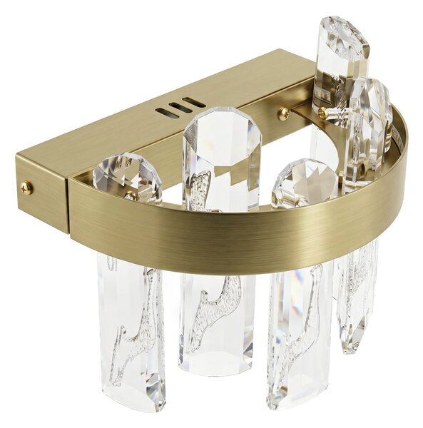 Σποτ τοίχου LED SWE075-W Brushed Gold