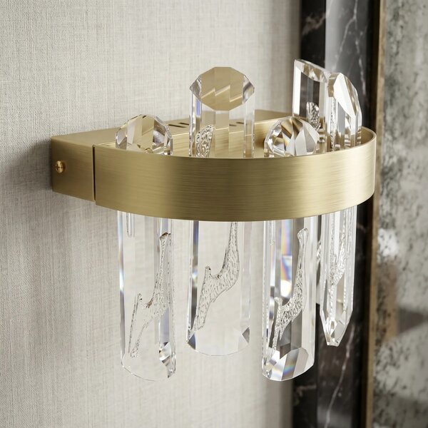 Σποτ τοίχου LED SWE075-W Brushed Gold