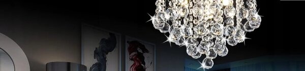 Κρυστάλλινο Φωτιστικό Οροφής Plafon Chandelier Glamour APP403-C