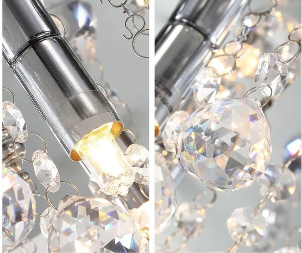 Κρυστάλλινο Φωτιστικό Οροφής Plafon Chandelier Glamour APP403-C