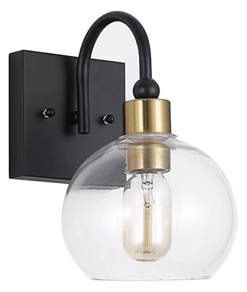 Φωτιστικό τοίχου black gold APP1580-1W